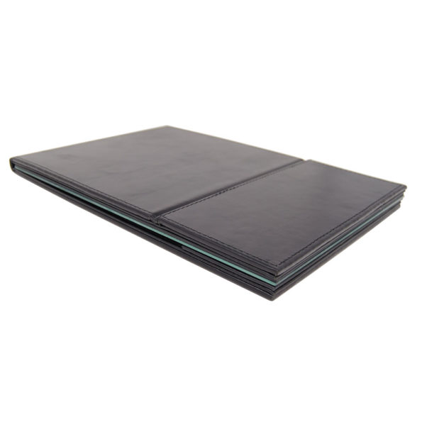 FOLDABLE LEATHER-COATED MIRROR